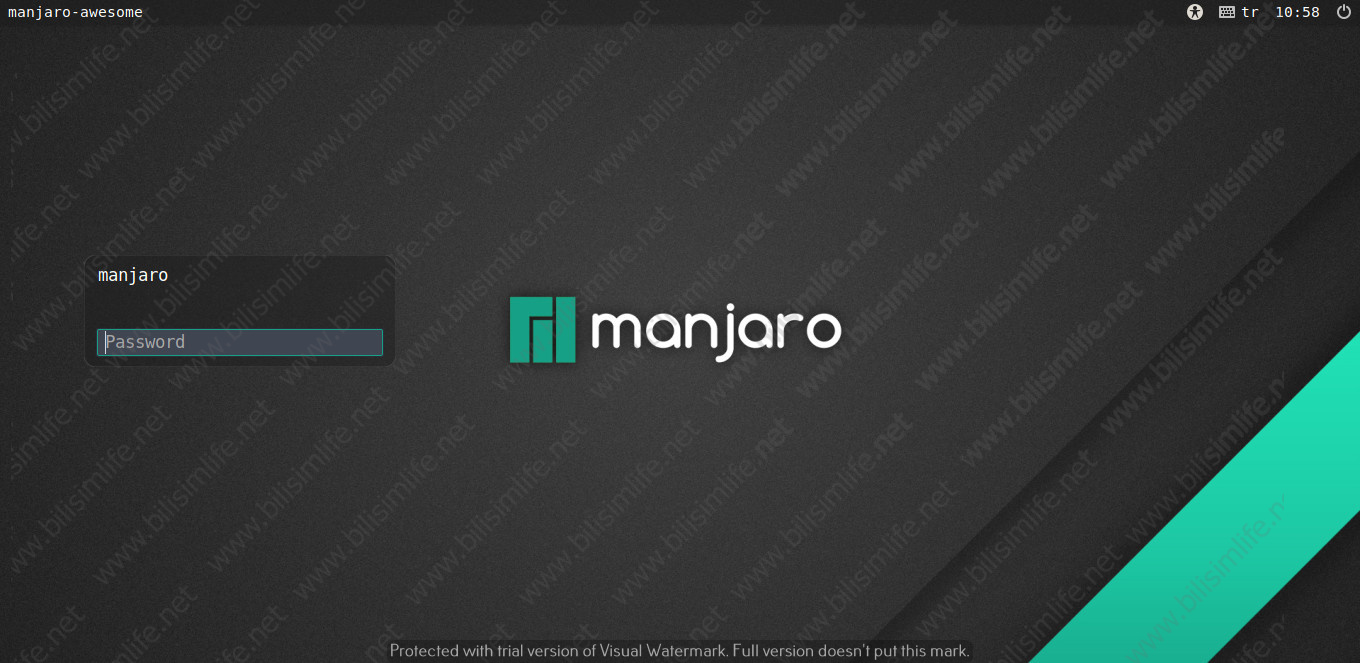 Manjaro Linux 17 Awesome Kurulumu