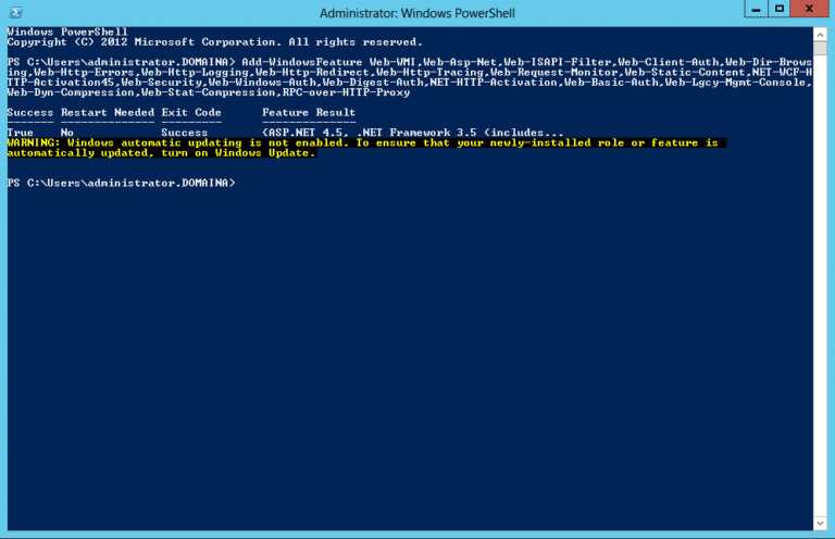 Exchange Server 2010 Prerequisites