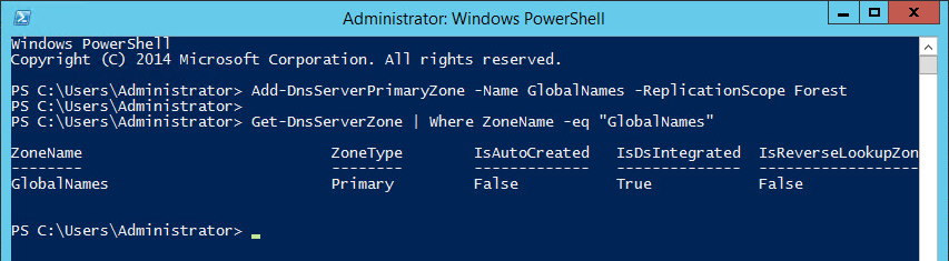 Windows Server GlobalNames Özelliği