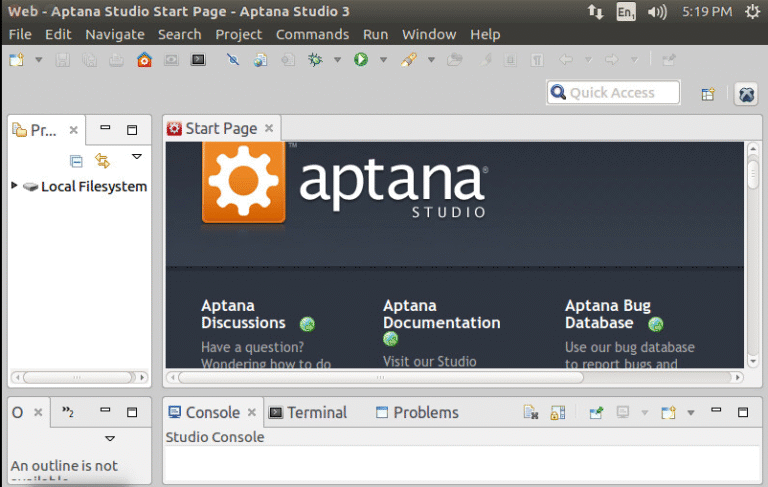 Aptana Studio ile Web Sayfası Geliştirme
