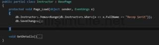 Entity Framework Çoklu İşlemler