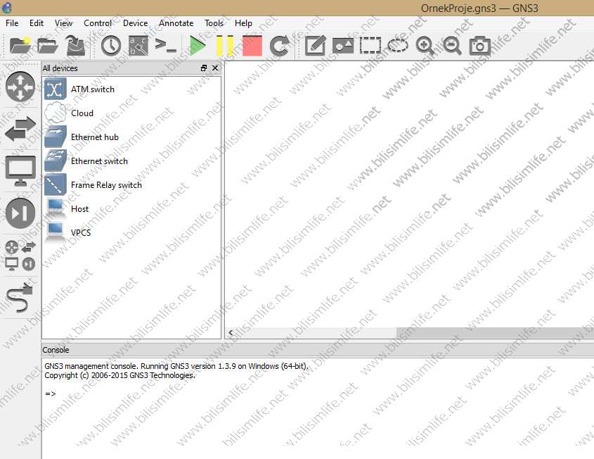 GNS3 Kullanımı – Bölüm 1