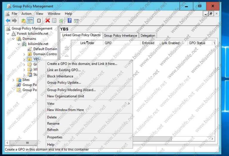 Group Policy ile Map Drive Oluşturmak