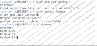 Linux’ta Kullanıcı İşlemleri