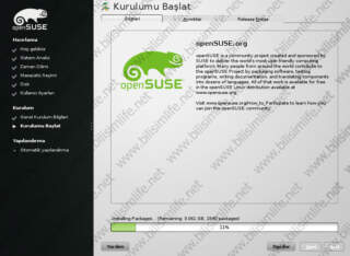 openSUSE 13.1 Kurulumu