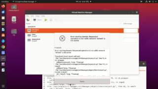 QEMU/KVM begin installation failed network default is not active Hatası