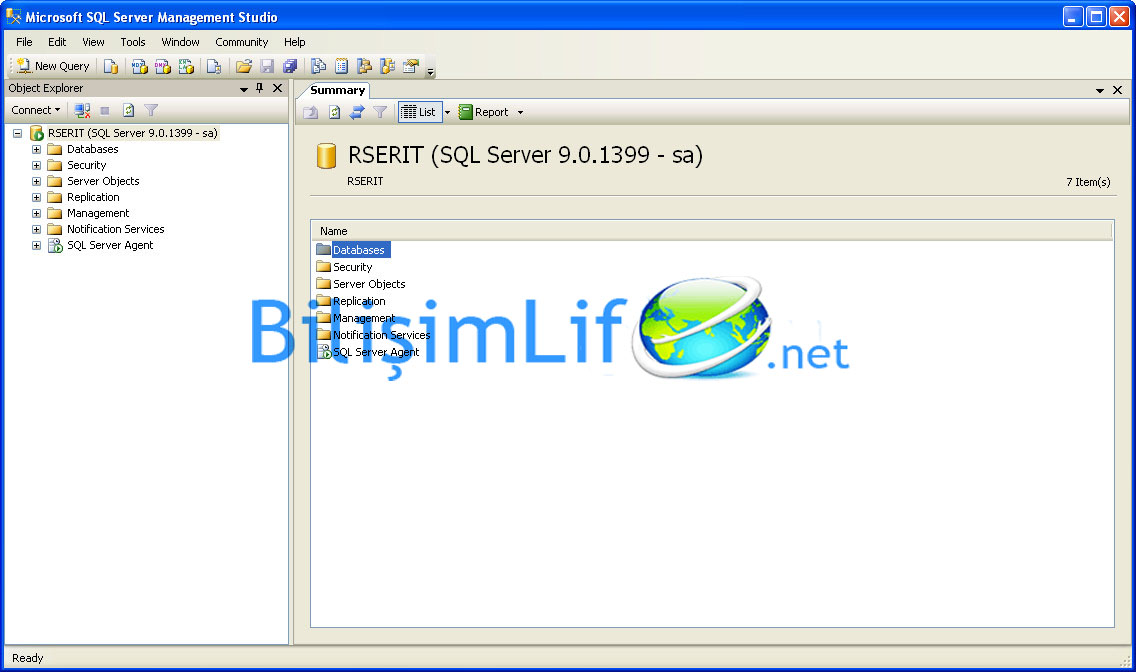 SQL Server 2005 Kurulumu