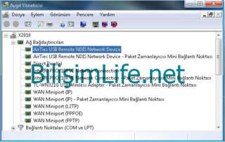 USB Kablosu ile İnternete Bağlanmak