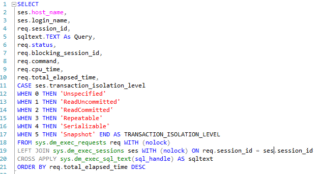 SQL Sorgusu Örnekleri