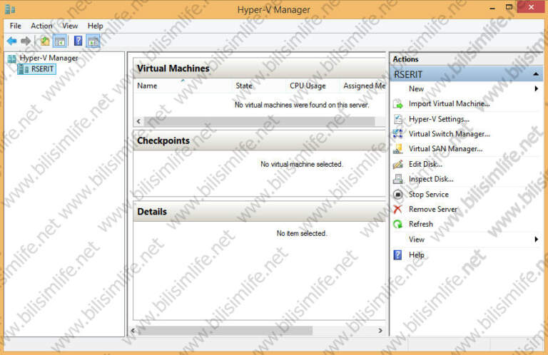 Windows Hyper-V Kurulumu