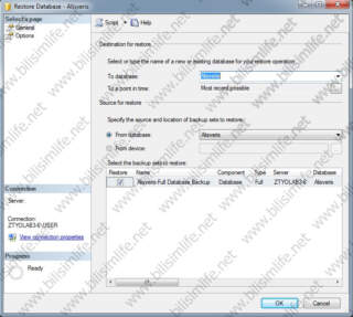 SQL Server’da Veritabanı Yedeklemek ve Geri Yüklemek